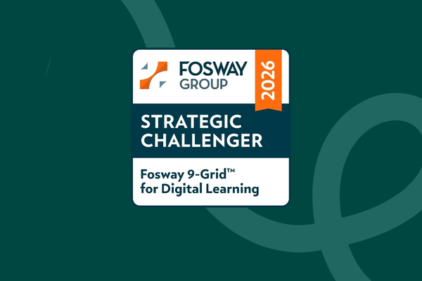 Cegos Strategic Challenger in the 2026 Digital Learning Fosway 9-Grid