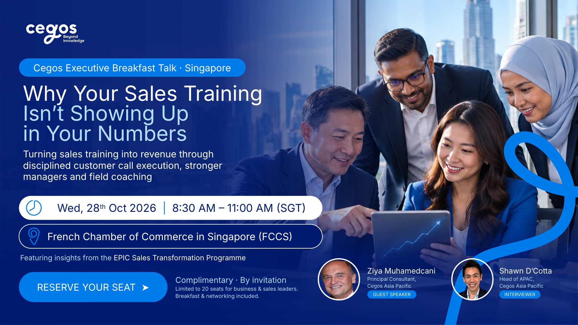 Cegos Executive Breakfast Talk - Singapore